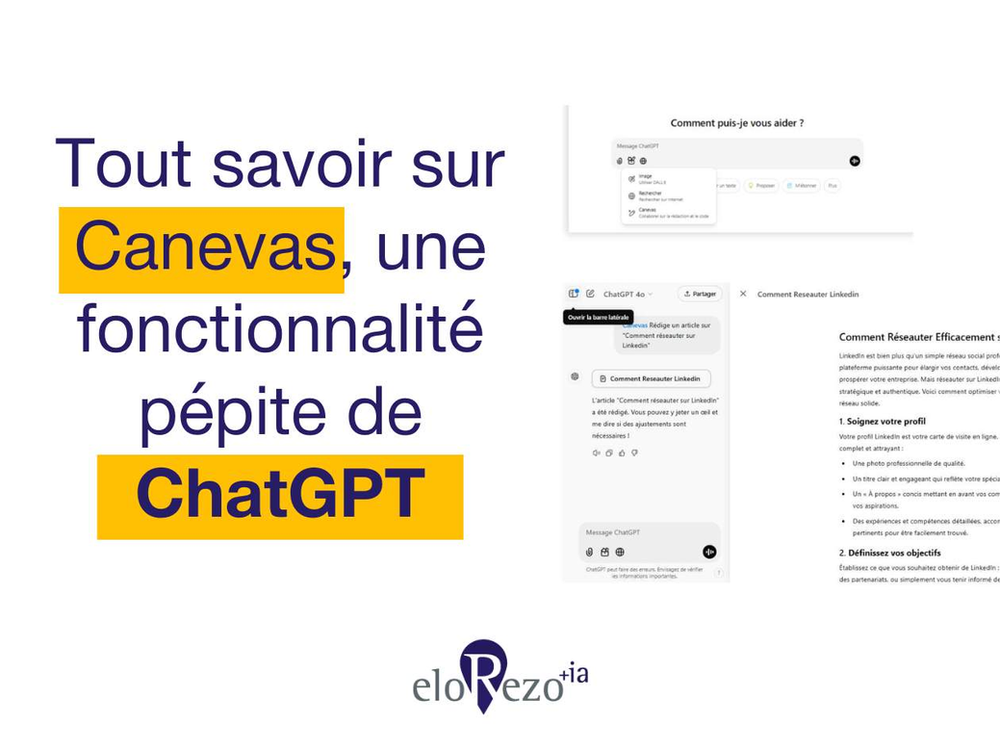 Tout savoir sur Canevas, une fonctionnalité pépite de ChatGPT